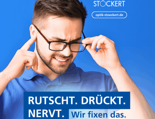 Brille rutscht oder drückt – was tun?