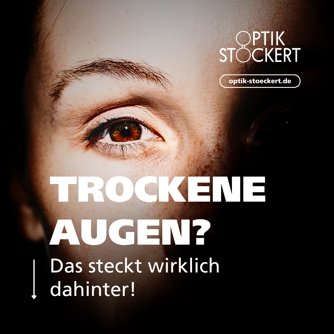 Nahaufnahme eines Auges als Titelbild zum Thema trockene Augen und deren Ursachen